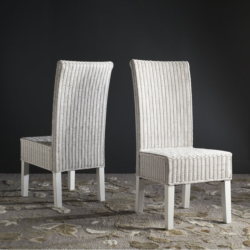 McKenney 17.7'' H Pine Side Chair, White