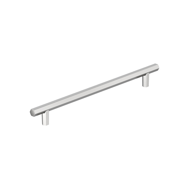 Caliber Bar Pull, 8 13/16", Polished Chrome