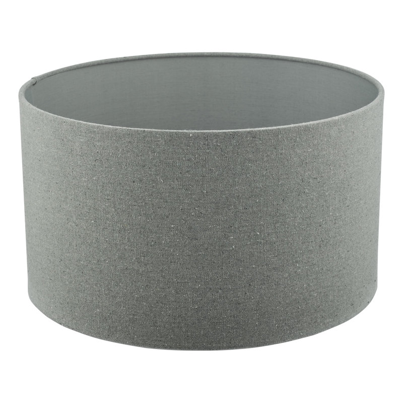 Pyramid 35 cm Linen Drum Lamp Shade, 20 H x 35 W x 35 D cm