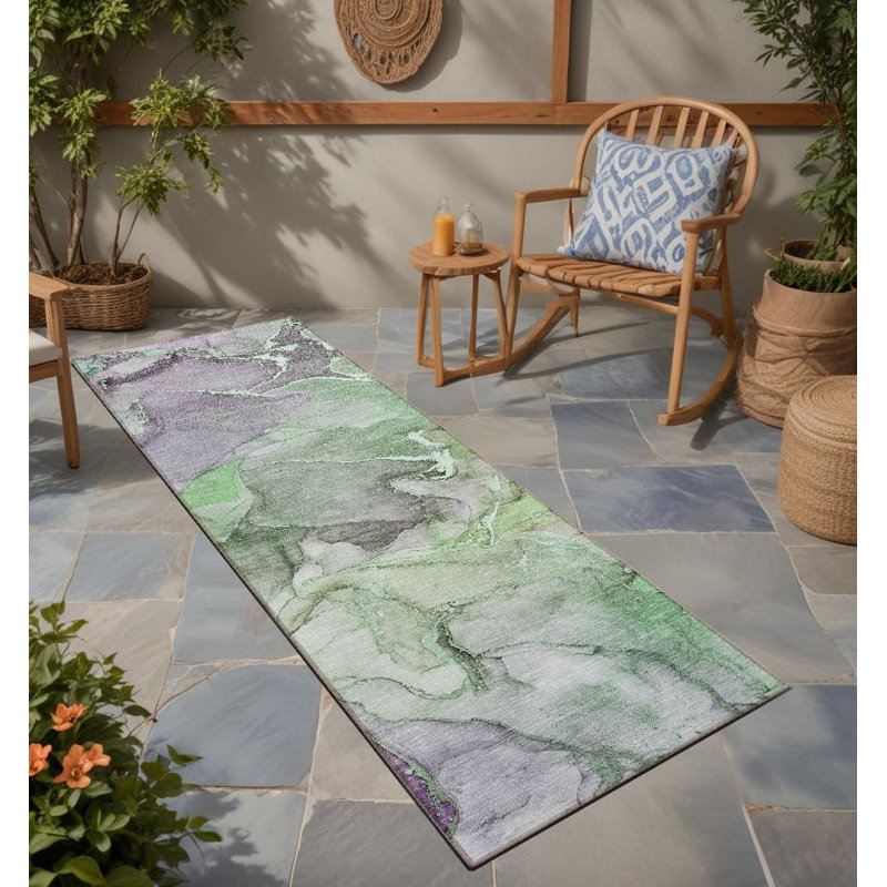 Tapis de couloir d'extérieur 8 po