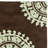 Candelo Hand Tufted Wool & Viscose Pile Floral Rug-651574803