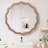 Wavy Round Wall Mirror
