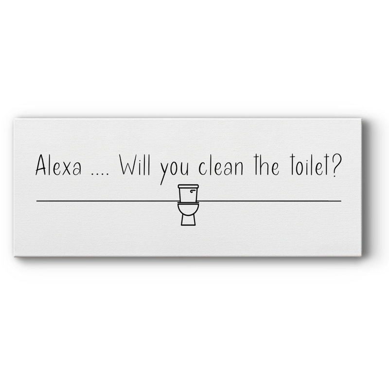 Alexa sur toile, H 12 po x l 30 po x P 1,5 po