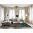 Machine Washable Abstract Green Area Rug-212037478