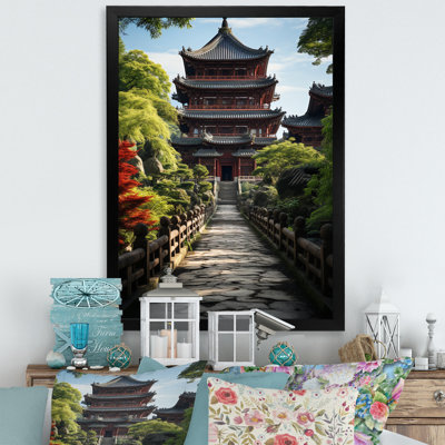 Tasheena " Asian Art Serene Pagoda VI "