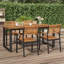 Shamon Rectangular Metal Outdoor Dining Table , cm W cm D-751101863
