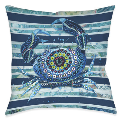 Blue Ocean Crab Pillow BOC