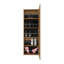 Range-chaussures mural avec miroir, porte simple, capacité pour dix chaussures, solution de rangement peu encombrante-1541563770