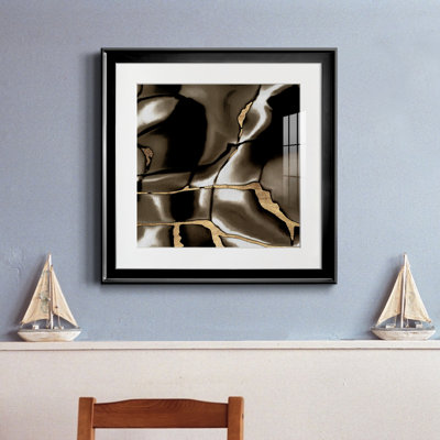 Golden Shimmer III - reproduction de cadre photo