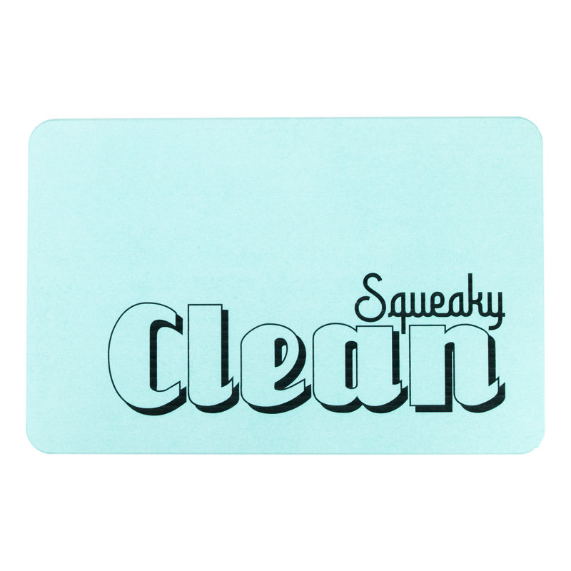 Non-Slip Bath Mat, Aqua Blue