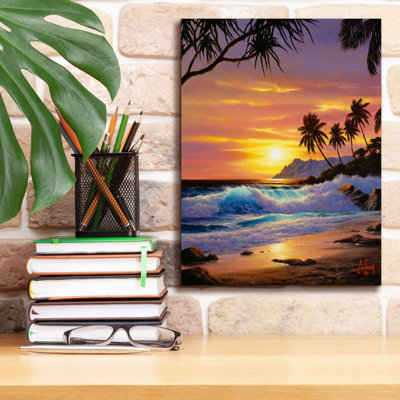 «Perfect vagues 2» par Anthony Casay, art mural sur toile