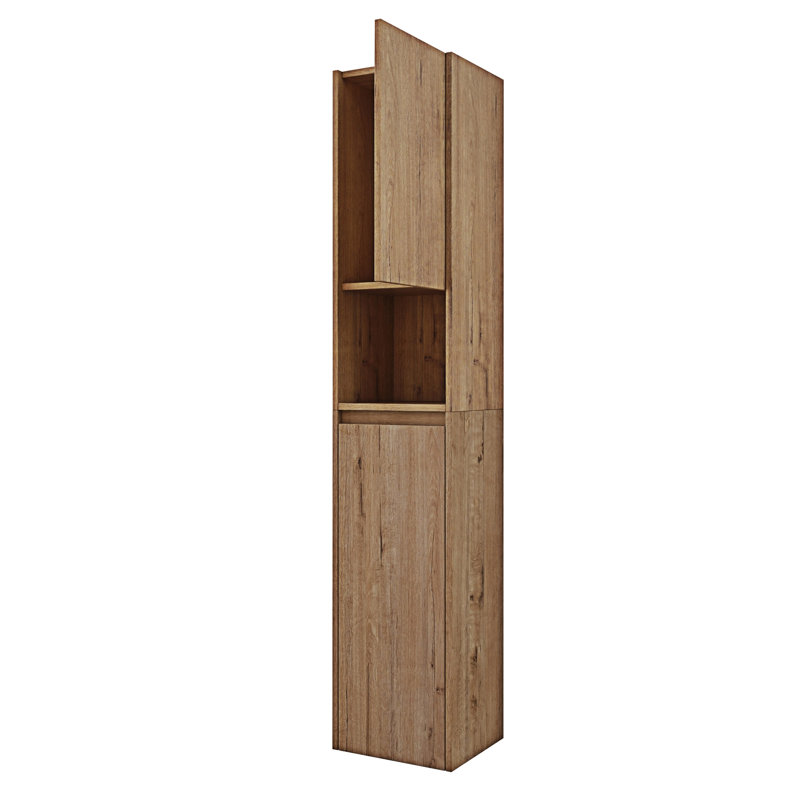 Bathroom Side Cabinet, Imitative Oak