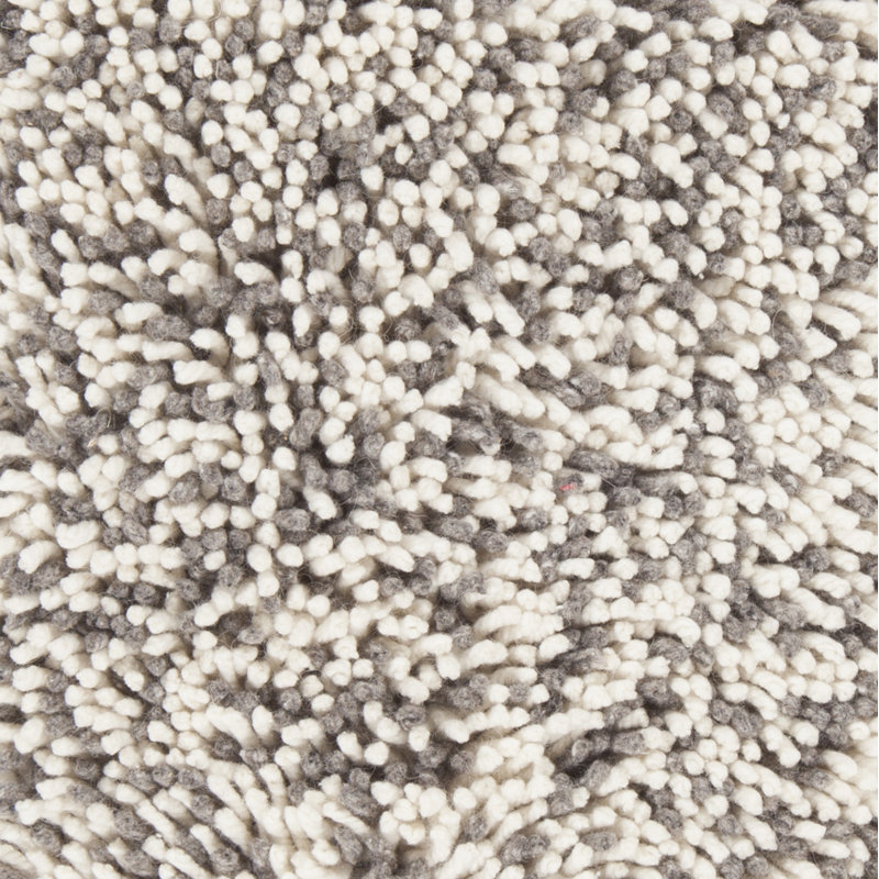 Eleanor Wool Area Rug in White/Gray, Rectangle 7'9" x 10'6"