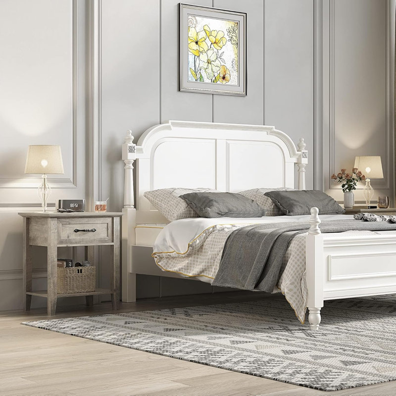50.038cm W Manufactured Wood Bedside Table