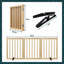 Bamboo Free Standing Pet Gate-1458791208