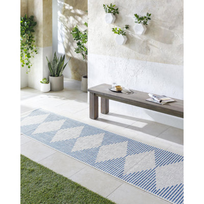 Tapis intérieur / extérieur gris Jaceyon