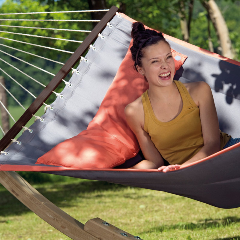 Standalone Product American Dream Double Hammock Set Grey