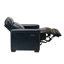 Fauteuil inclinable électrique en cuir véritable l 36,02 po Westdale avec pieds en bois massif-1456804261