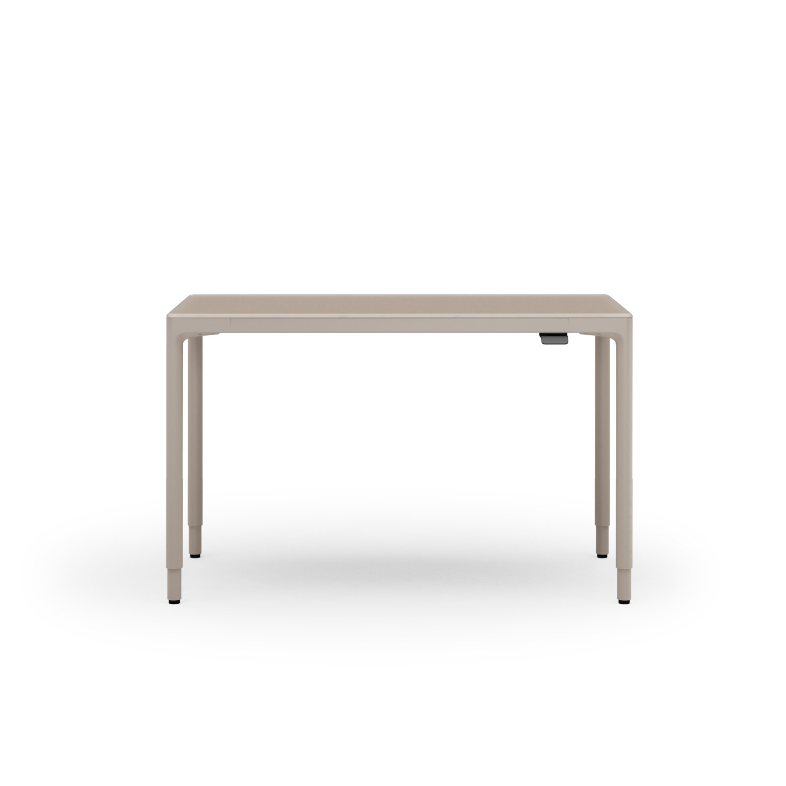 Luma Adjustable Height Standing Desk, 27 " H x 48" W x 24" D, Dune