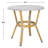 Morvant 2 - Person Patio Dining Set with Round Table