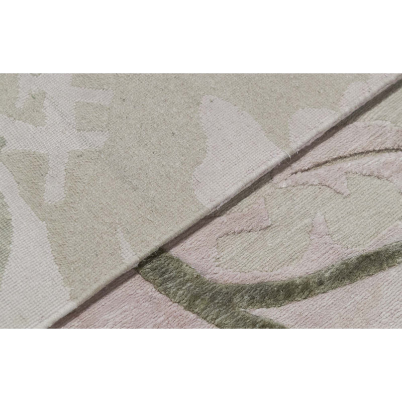 Wool Floral Area Rug