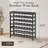 Bamboo Wine Rack, Modular Stackable Bottle Storage, Tabletop Display