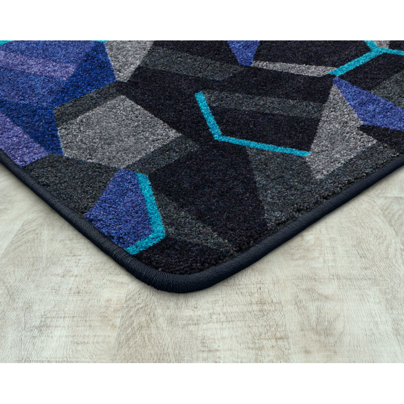 Kid Essentials Stealth Area Rug, Rectangle 3'10" x 5'4"