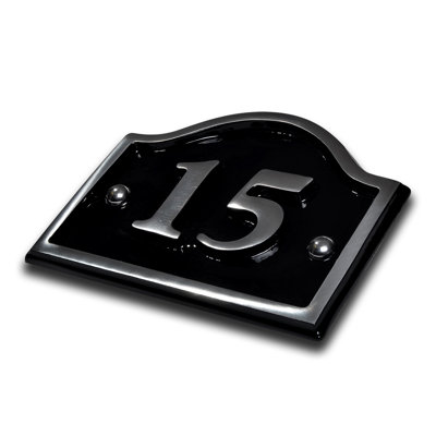 Jaclynn 11.5cm H Reflective Metal House Number