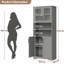 Solid Wood Dinnerware Storage Set