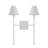 Keirn Metal Wallchiere in White-2061902194