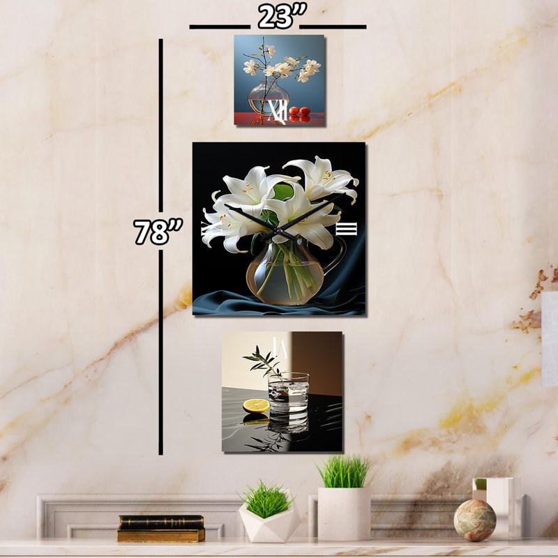 Juston Metal Wall Clock