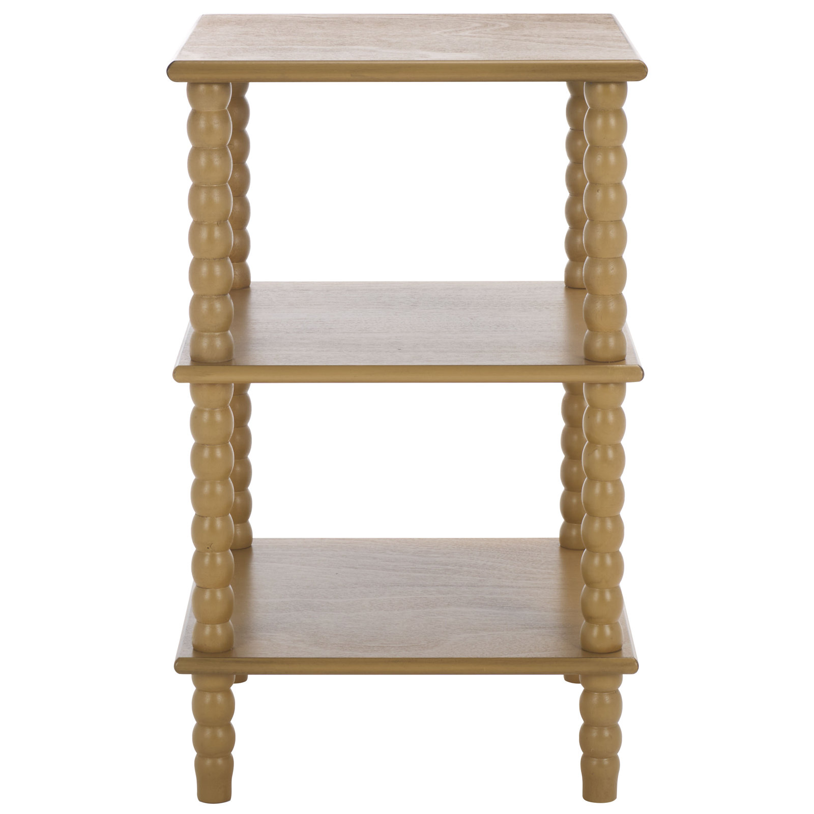 Netta 16" Pine End Table, Desert Brown