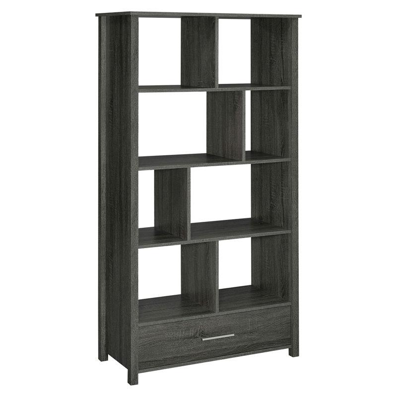 Bibliothèque de rangement Dylan, Gris