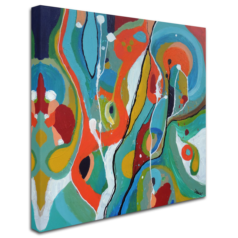 «La Folie» de Breagh, reproduction sur toile tendue, H 18 po x l 18 po
