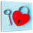 Hardie Heart Padlock And Key-109214249