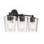  Éclairage pour salle de bain 4 lumières Ballas en nickel satiné-119775490-119775489-119775485