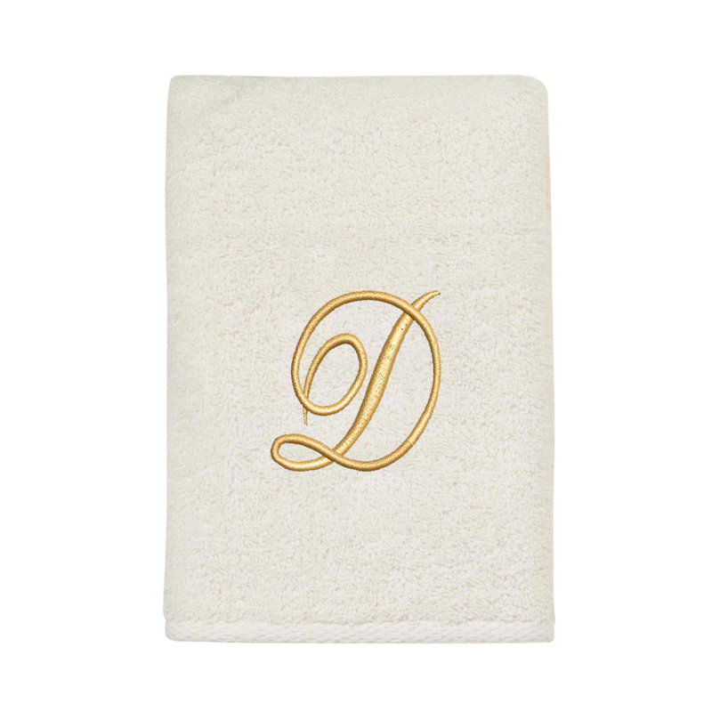 Winston Porter Zakaryan Hand Towel Letter D