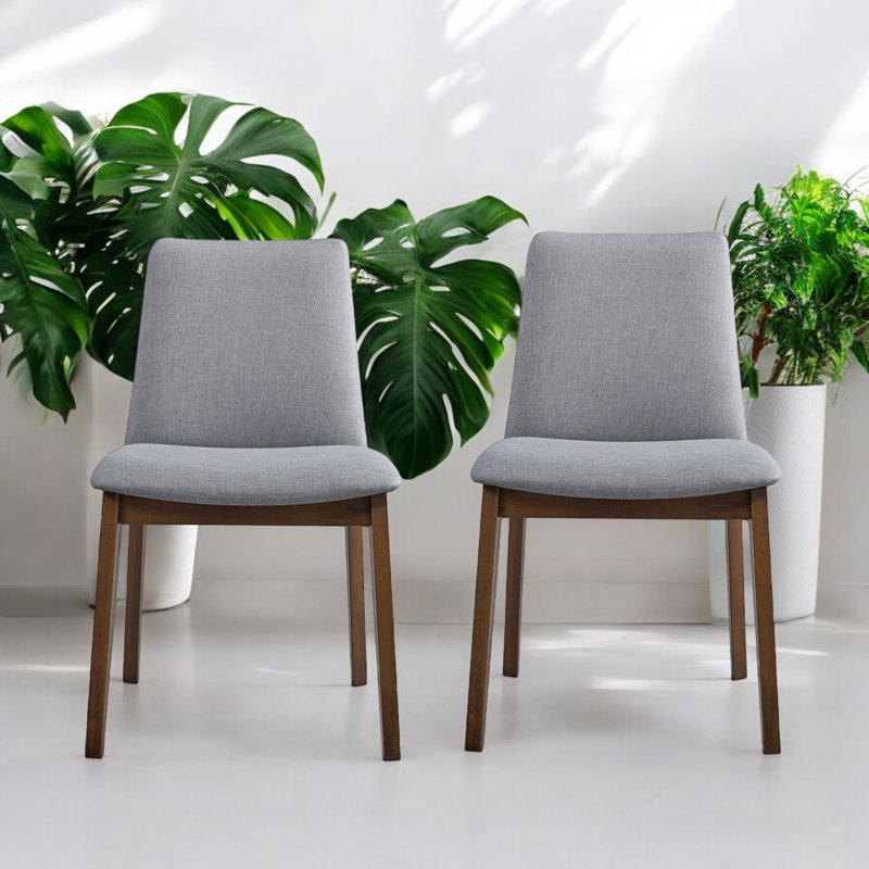 Ensemble de chaises d'appoint rembourrées 24,98 po (ensemble de 2)