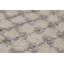 Tapis gris en laine tissé à la main Amauche-589449879