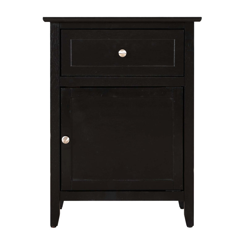 Table de chevet transitionnelle pour chaque chambre, Noir
