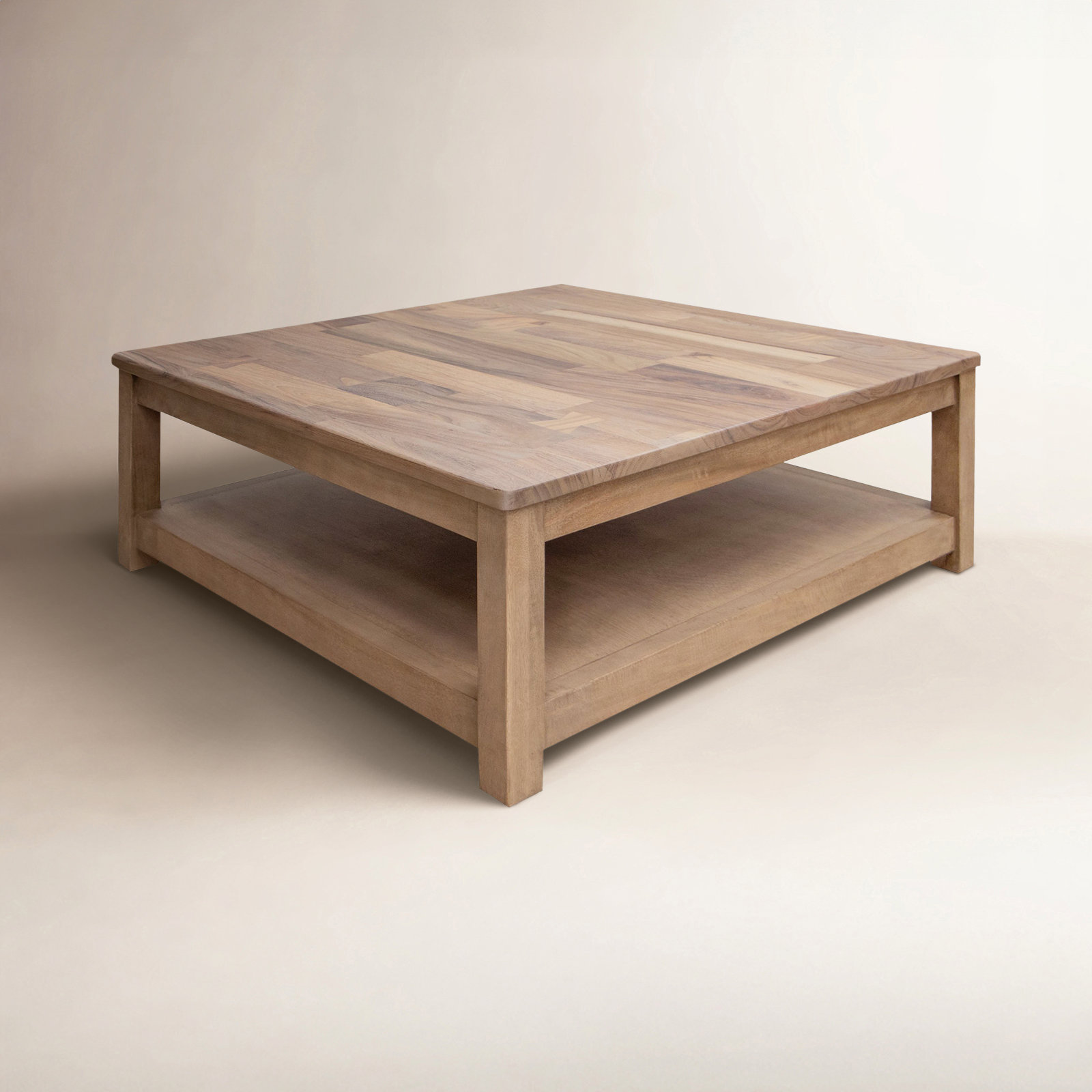 Eugen 45"Solid Wood Coffee Table