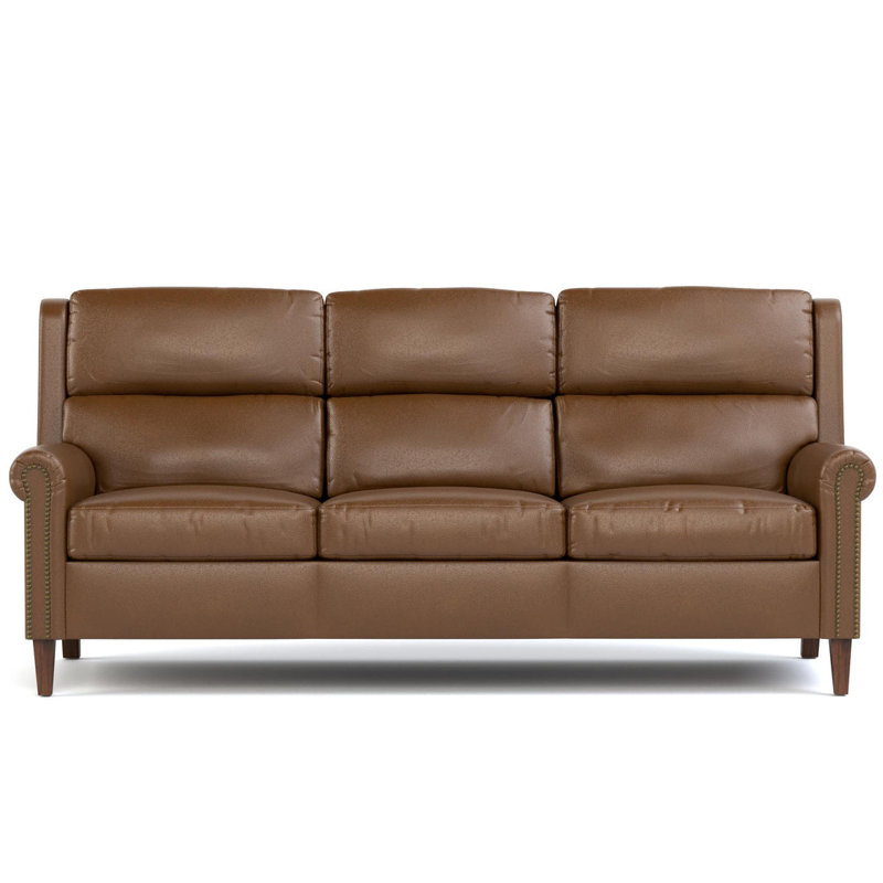 Woodlands Small Roll Arm Sofa, Selvano Bark, Yes