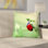 Myriam Ladybug Throw Pillow