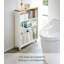 Tower Yamazaki Home Rolling Slim Bathroom Utility Cart, Storage Shelf Narrow Organizer Rack-46492065