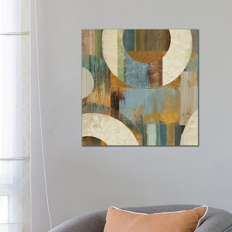 Division II by Tom Reeves - Gallery-Wrapped Canvas Giclée on Canvas, Wrapped Canvas, 66.04 cm H x 66.04 cm W x 1.91 cm D