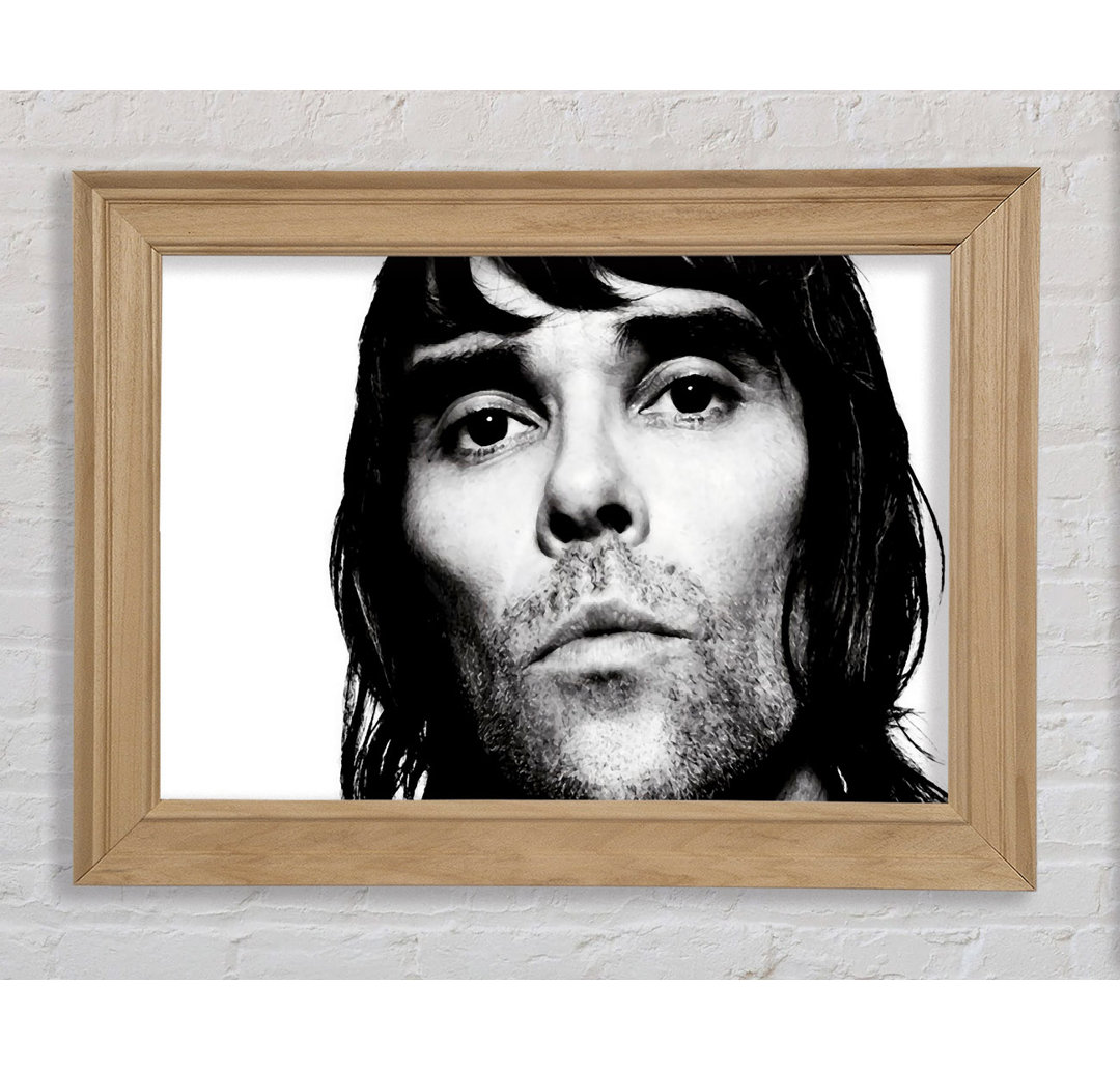 Ian Brown B N W - Einzelne Bilderrahmen Kunstdrucke