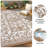 Outdoor Rug Plastic Straw Carpet  Waterproof Reversible  Lightweight Collapsible Patio Mat with Portable Bag - UV Resistant, Ideal for Backyard, Beach, RV Deck-948172226-947879920