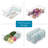 iDesign Plastic Stackable Pantry Bin - Storage Bin with Handles for Cabinets or Fridge - Set of 2 - Clear
