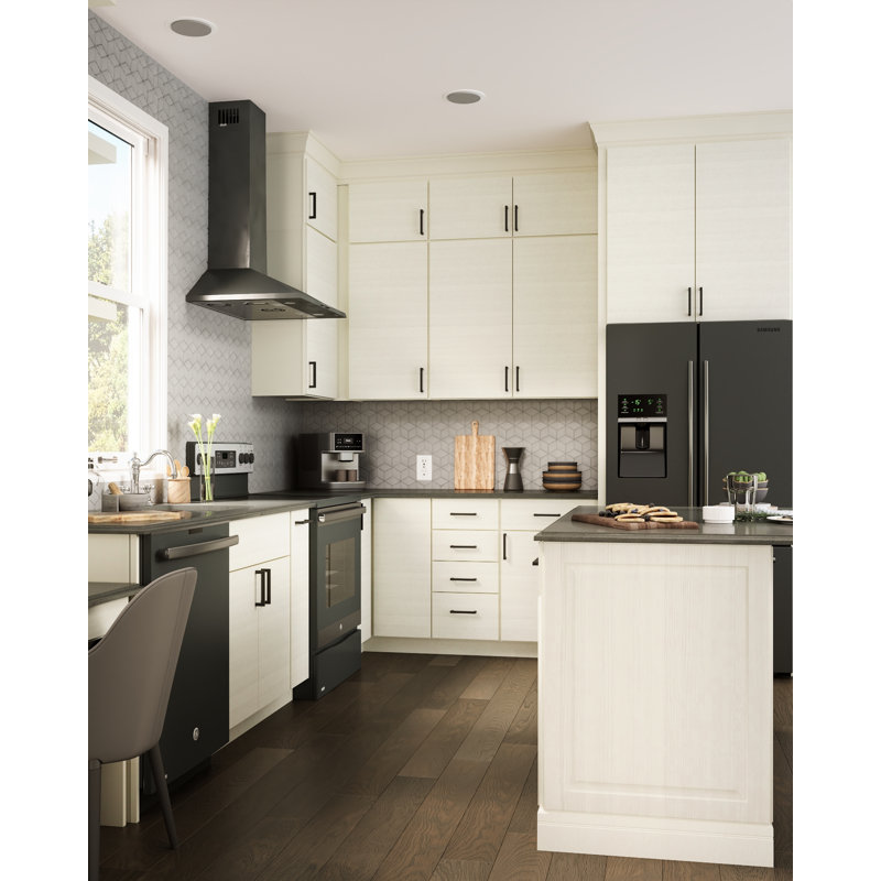 Dwelling Halstead Door Sample, Manufactured Wood (Laminate), Polar