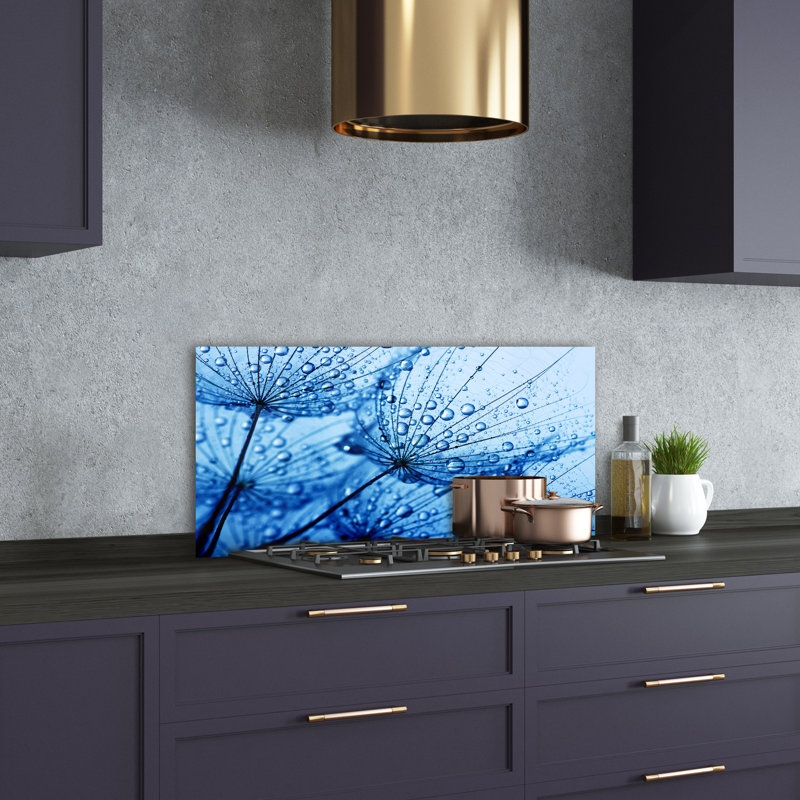 50cm W x 100cm L Glass Peel and Stick Panel